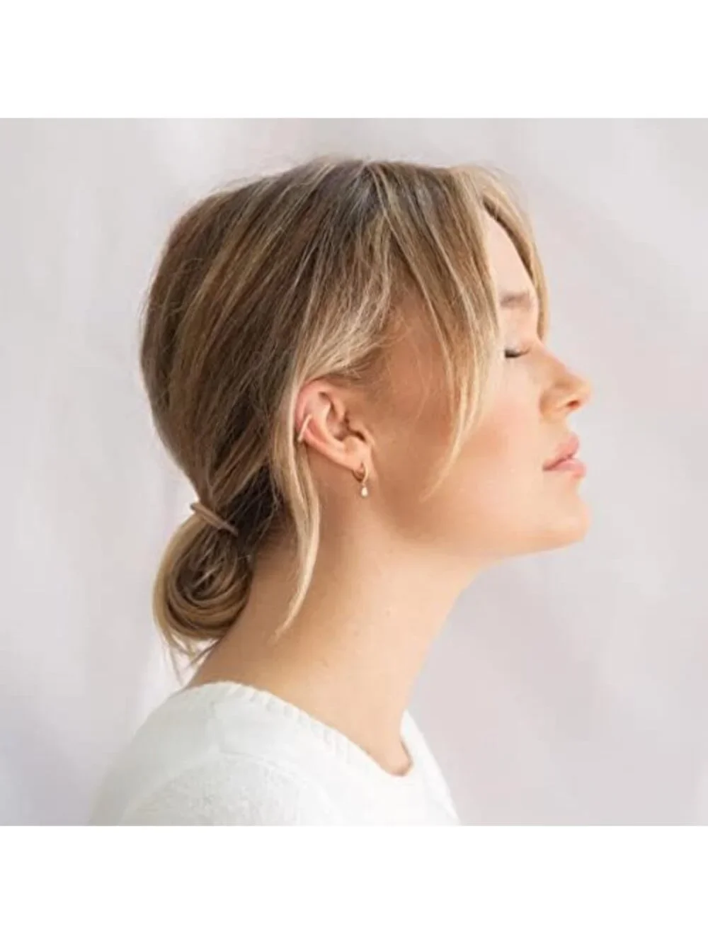 Dainty Gold Plated Huggie Hoop Earrings with Charms - Pearl, Moon, Butterfly